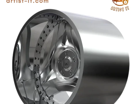 ASANTI AF140 WHEEL 3D Print Model