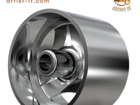 ASANTI AF140 WHEEL 3D Print Model
