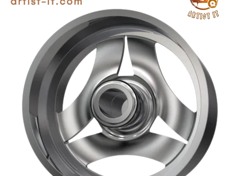 ASANTI AF140 WHEEL 3D Print Model