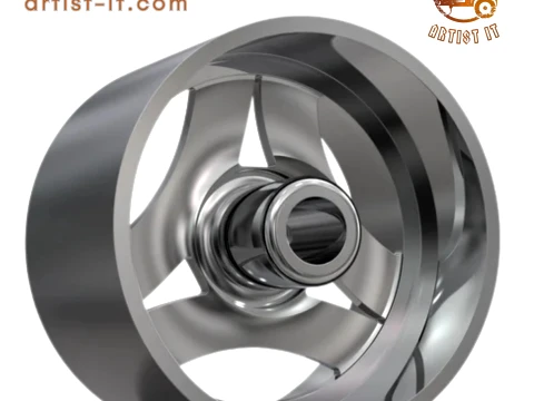 ASANTI AF140 WHEEL 3D Print Model