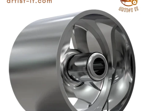 ASANTI AF140 WHEEL 3D Print Model
