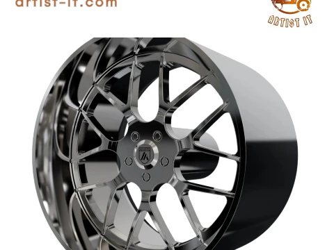 ASANTI AF174 WHEEL 3D Print Model