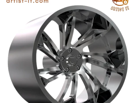 ASANTI AF179 v1 WHEEL 3D Print Model