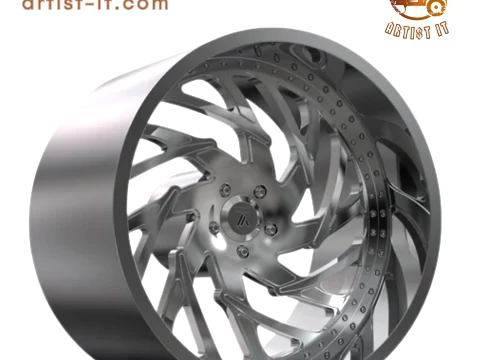 ASANTI AF864 WHEEL 3D Print Model
