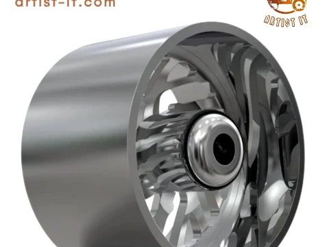 ASANTI AF864 WHEEL 3D Print Model