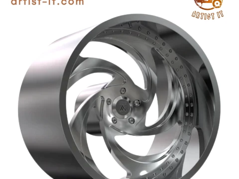 ASANTI AF865 WHEEL 3D Print Model