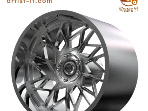 ASANTI AF889 WHEEL 3D Print Model