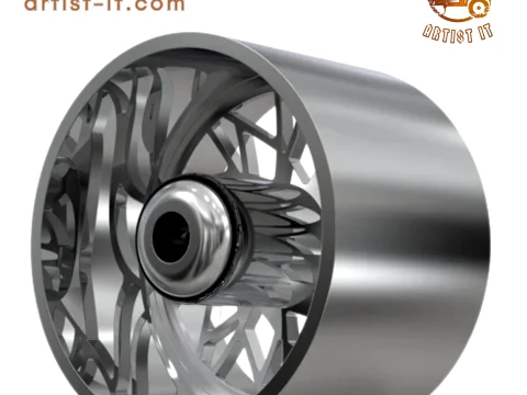 ASANTI AF889 WHEEL 3D Print Model
