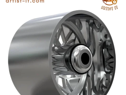 ASANTI AF889 WHEEL 3D Print Model