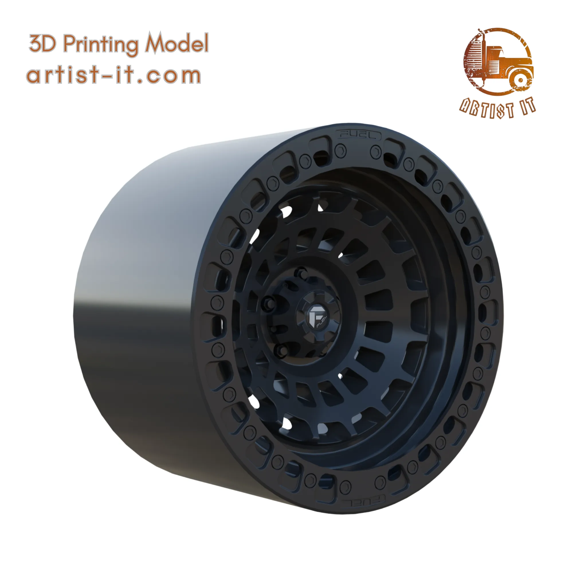 COMBUST&iacute;VEL FORA DE ESTRADA ZEPHYR BEADLOCK RODA 3D Modelo de Impressão 3D .c4d .max .obj .3ds .fbx .stl .blend 