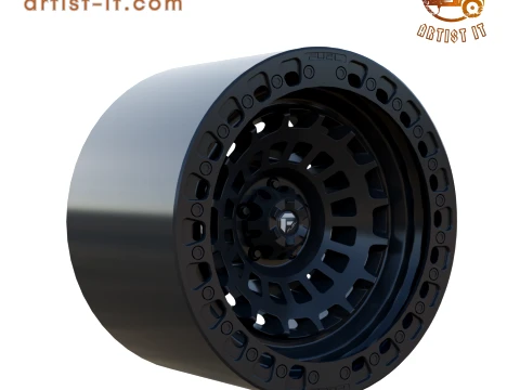 FUEL OFF-ROAD ZEPHYR BEADLOCK WHEEL 3D PRINT MODEL 3D Print Model