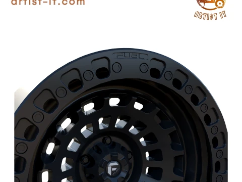 COMBUST&iacute;VEL FORA DE ESTRADA ZEPHYR BEADLOCK RODA 3D Modelo de Impressão 3D