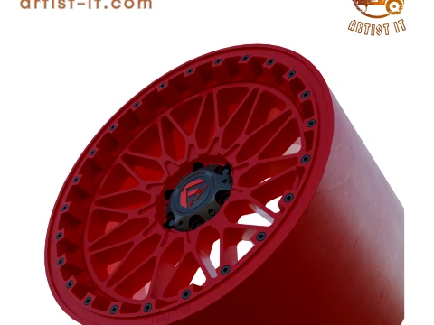 FUEL OFF-ROAD TRIGGER WHEEL 3D PRINT MODEL 3D Print Model