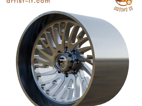 FUEL OFF-ROAD FFC121 ZEUS CONCAVE WHEEL 3D PRINT MODEL 3D Print Model