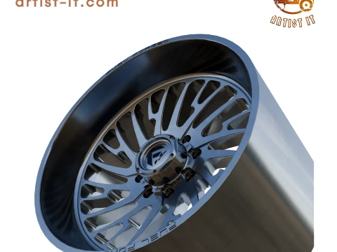 FUEL OFF-ROAD FFC121 ZEUS CONCAVE WHEEL 3D PRINT MODEL 3D Print Model