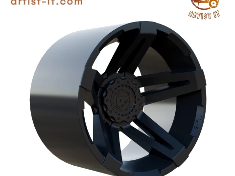 KRAFTSTOFF-OFF-ROAD-SFJ-RAD-3D-DRUCKMODELL 3D Druckmodell