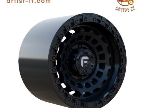 FUEL OFF-ROAD ZEPHYR WHEEL 3D PRINT MODEL 3D Print Model