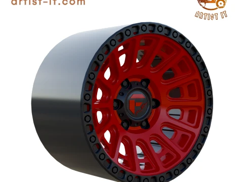 FUEL OFF-ROAD CYCLE WHEEL 3D PRINT MODEL 3D Print Model