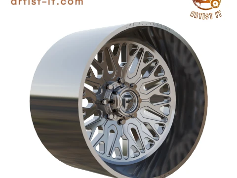 FUEL OFF-ROAD FF109 GRIN WHEEL 3D PRINT MODEL 3D Print Model