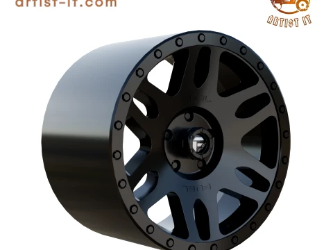 FUEL OFF-ROAD RECOIL WHEEL 3D PRINT MODEL 3D Print Model
