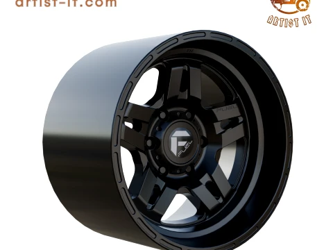 FUEL OFF-ROAD OXIDE WHEEL 3D PRINT MODEL 3D Print Model