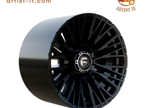 FUEL OFF-ROAD REBAR V1 WHEEL 3D PRINT MODEL 3D Print Model
