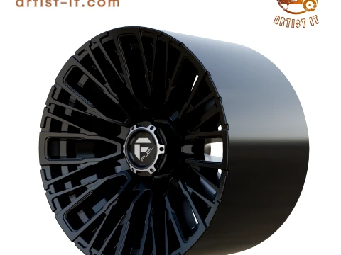 FUEL OFF-ROAD REBAR V1 WHEEL 3D PRINT MODEL 3D Print Model