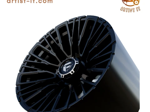 FUEL OFF-ROAD REBAR V1 WHEEL 3D PRINT MODEL 3D Print Model