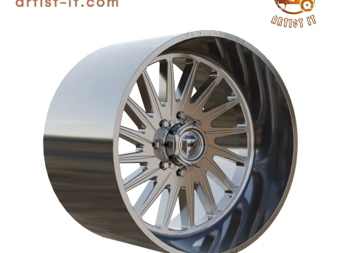 FUEL OFF-ROAD FF125 AXIOM WHEEL 3D PRINT MODEL 3D Print Model