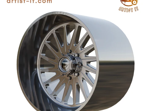 FUEL OFF-ROAD FF125 AXIOM WHEEL 3D PRINT MODEL 3D Print Model