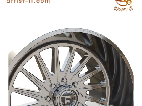 FUEL OFF-ROAD FF125 AXIOM WHEEL 3D PRINT MODEL 3D Print Model