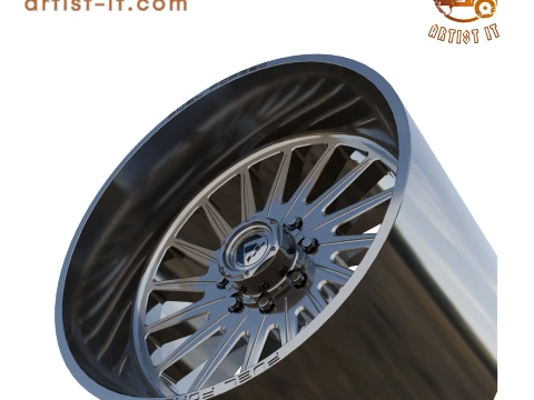 FUEL OFF-ROAD FF125 AXIOM WHEEL 3D PRINT MODEL 3D Print Model