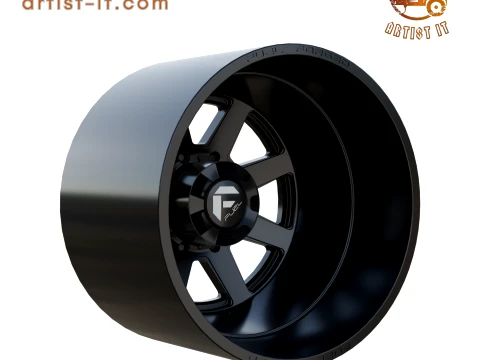 FUEL OFF-ROAD FF09D WHEEL 3D PRINT MODEL 3D Print Model