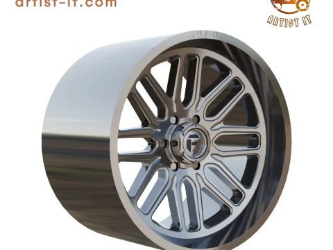 FUEL OFF-ROAD IGNITE WHEEL 3D PRINT MODEL 3D Print Model