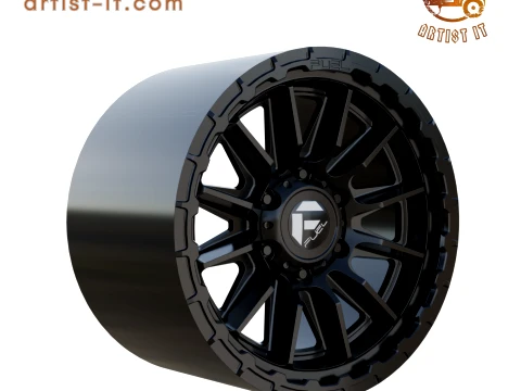 FUEL OFF-ROAD PISTON WHEEL 3D PRINT MODEL 3D Print Model