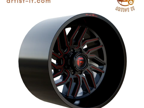 KRAFTSTOFF-OFF-ROAD-HURRICANE-RAD-3D-DRUCKMODELL 3D Druckmodell