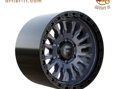 FUEL OFF-ROAD RINCON WHEEL 3D PRINT MODEL 3D Print Model