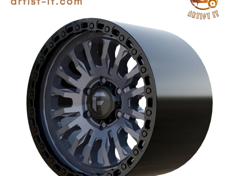 FUEL OFF-ROAD RINCON WHEEL 3D PRINT MODEL 3D Print Model
