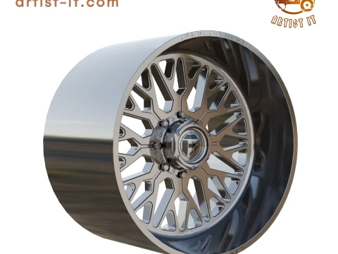FUEL OFF-ROAD FFC109 GRIN CONCAVE WHEEL 3D PRINT MODEL 3D Print Model