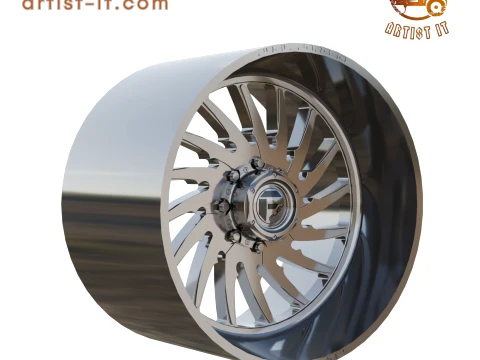 FUEL OFF-ROAD FFC110 SHANK CONCAVE WHEEL 3D PRINT MODEL 3D Print Model