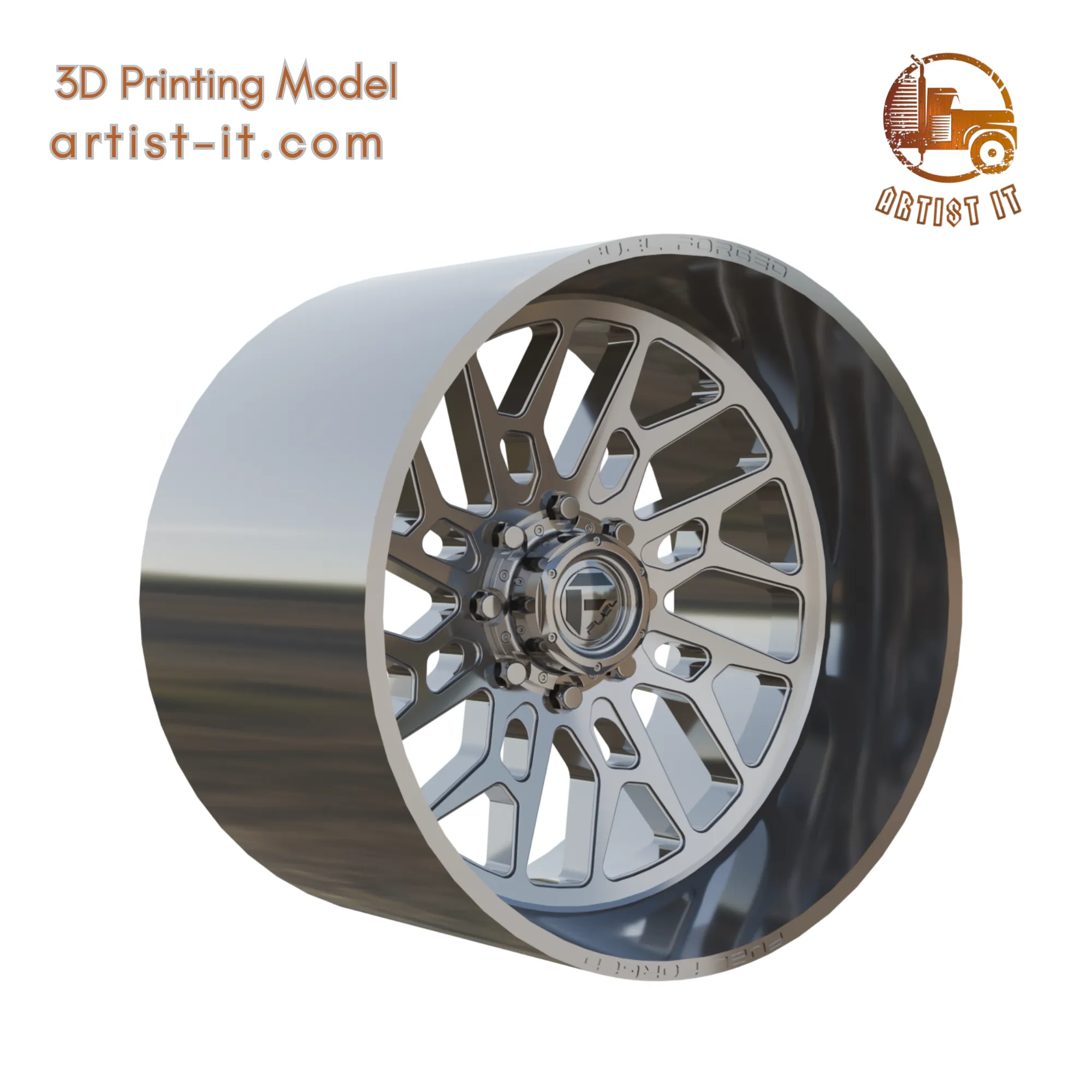 FUEL OFF-ROAD FFC113 SANTIAGO CONCAVE WHEEL 3D PRINT MODEL 3D Print Model .c4d .max .obj .3ds .fbx .stl .blend 