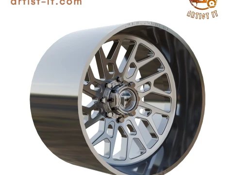 FUEL OFF-ROAD FFC113 SANTIAGO CONCAVE WHEEL 3D PRINT MODEL 3D Print Model