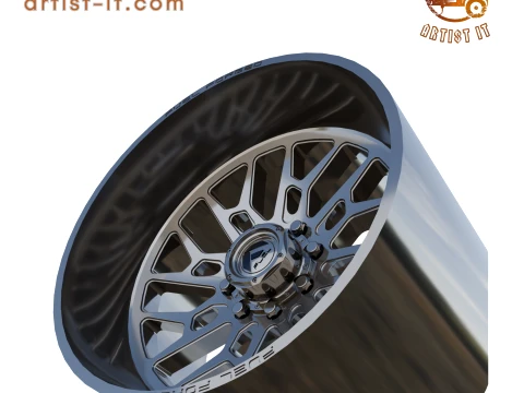 FUEL OFF-ROAD FFC113 SANTIAGO CONCAVE WHEEL 3D PRINT MODEL 3D Print Model
