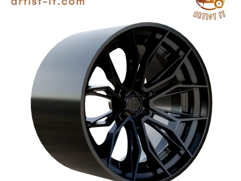 FUEL OFF-ROAD MUTINY WHEEL 3D PRINT MODEL 3D Print Model