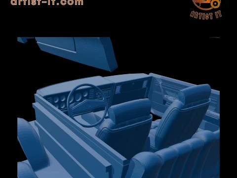 DODGE MIRADA 440 1980 3D PRINT MODEL 3D Print Model