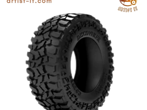 Cooper Discoverer STT Pro Mud Terrain Tire 3D MODEL 3D Print Model