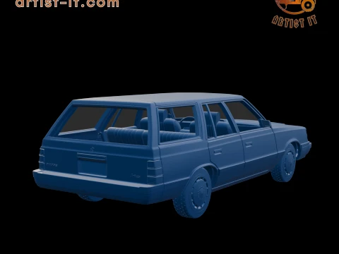 Dodge Aries K 1987 WAGON 3D PRINT MODEL 3D Print Model