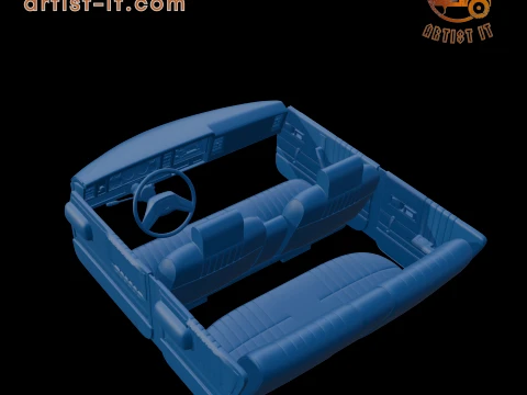 Dodge Aries K 1987 WAGON 3D PRINT MODEL 3D Print Model