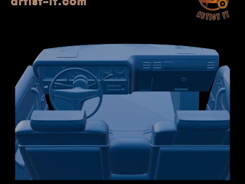 CHRYSLER CORDOBA 1979 3D PRINT MODEL 3D Print Model