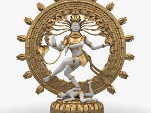 3D SHIVA NATARAJA Dancing LORD 3D Model